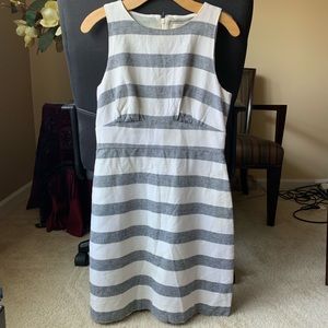 JCrew striped dress